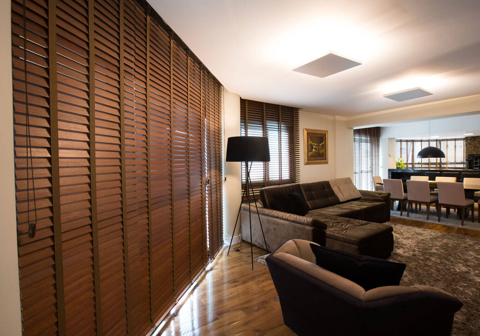 Persiana Horizontal 50mm Madeira